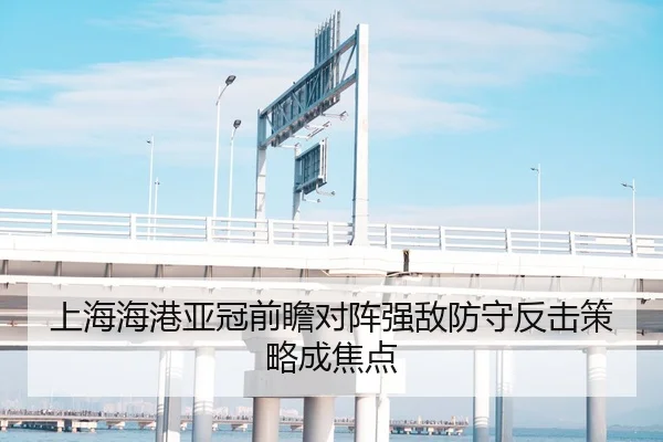 上海海港亚冠前瞻对阵强敌防守反击策略成焦点（kaiyun.comapp）